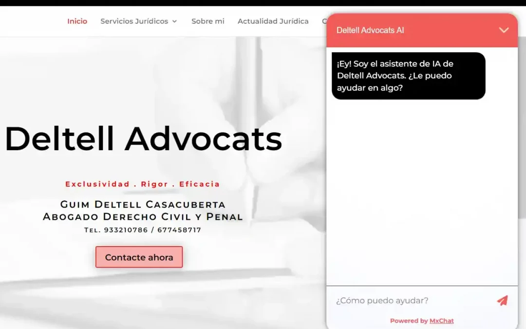 La IA aplicada al despacho de abogados