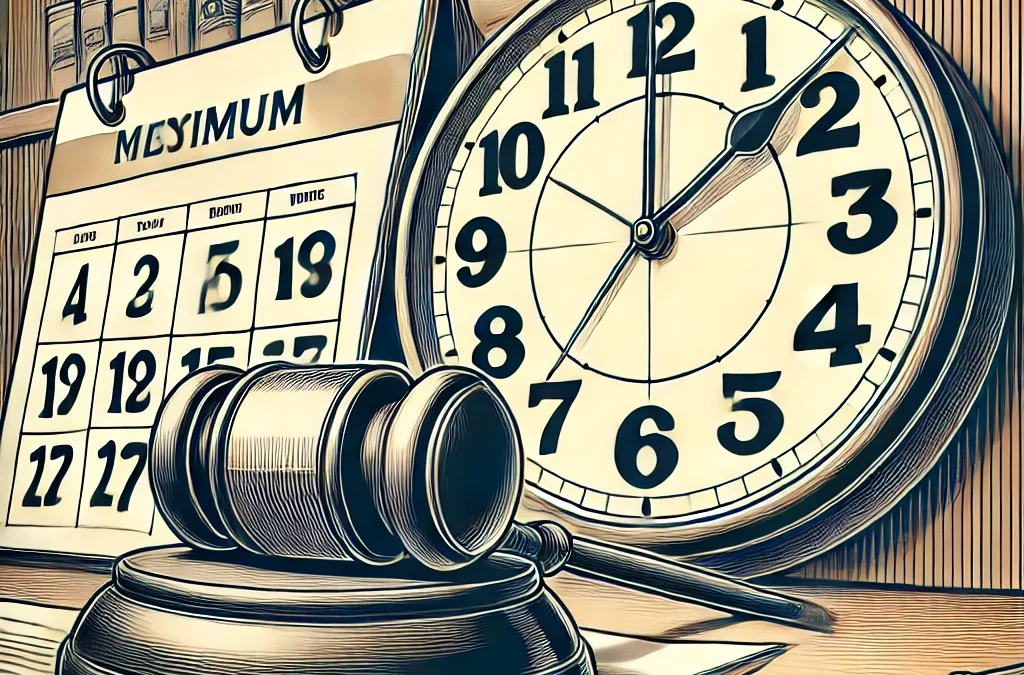 Los plazos de investigación de un delito