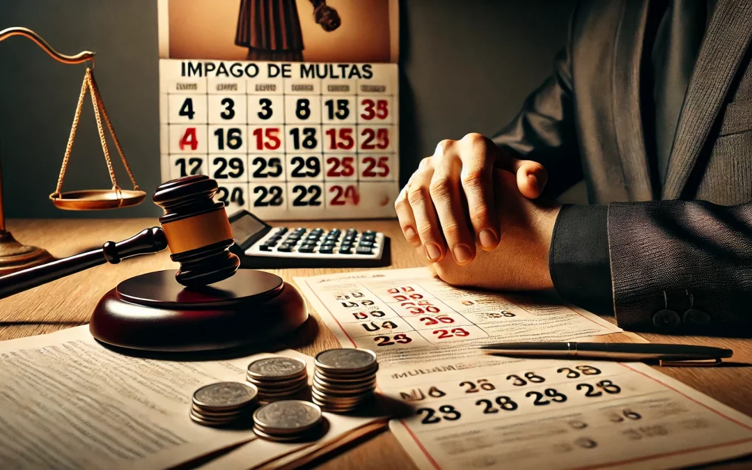 El impago de una multa penal