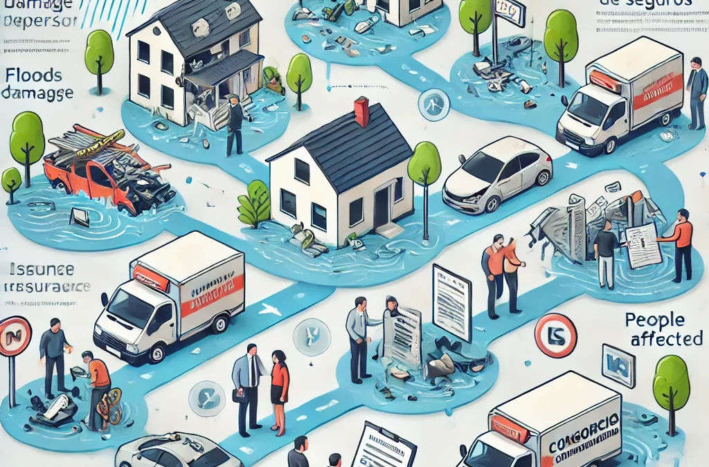 Reclamar daños por una DANA