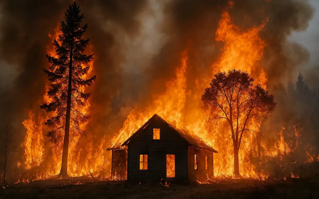 incendio forestal imprudente