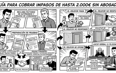 Reclama facturas de autónomos y deudas de comunidad sin abogado